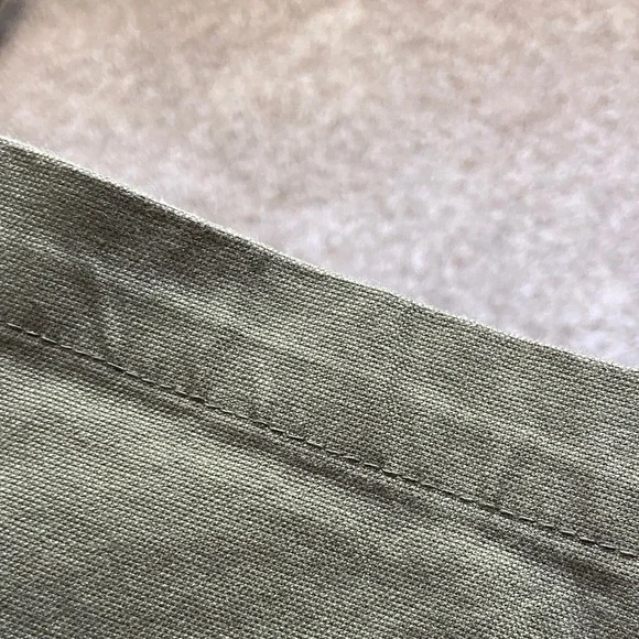 Olive Green Women's Casual Shorts - Picture 5 of 5